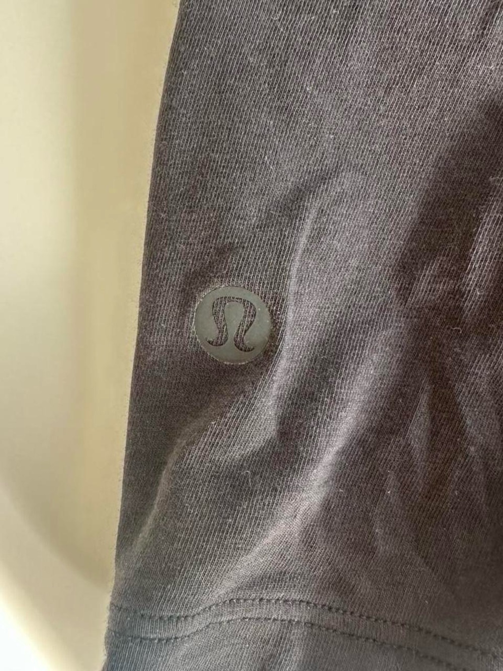 Lululemon Black Twist-Front Short Sleeve Top - Picture 3 of 4